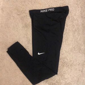 Nike Leggings Black🖤🖤Medium